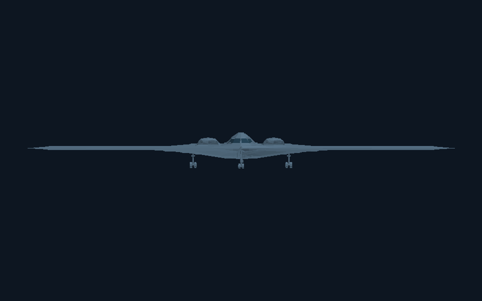 B-2 Spirit · front