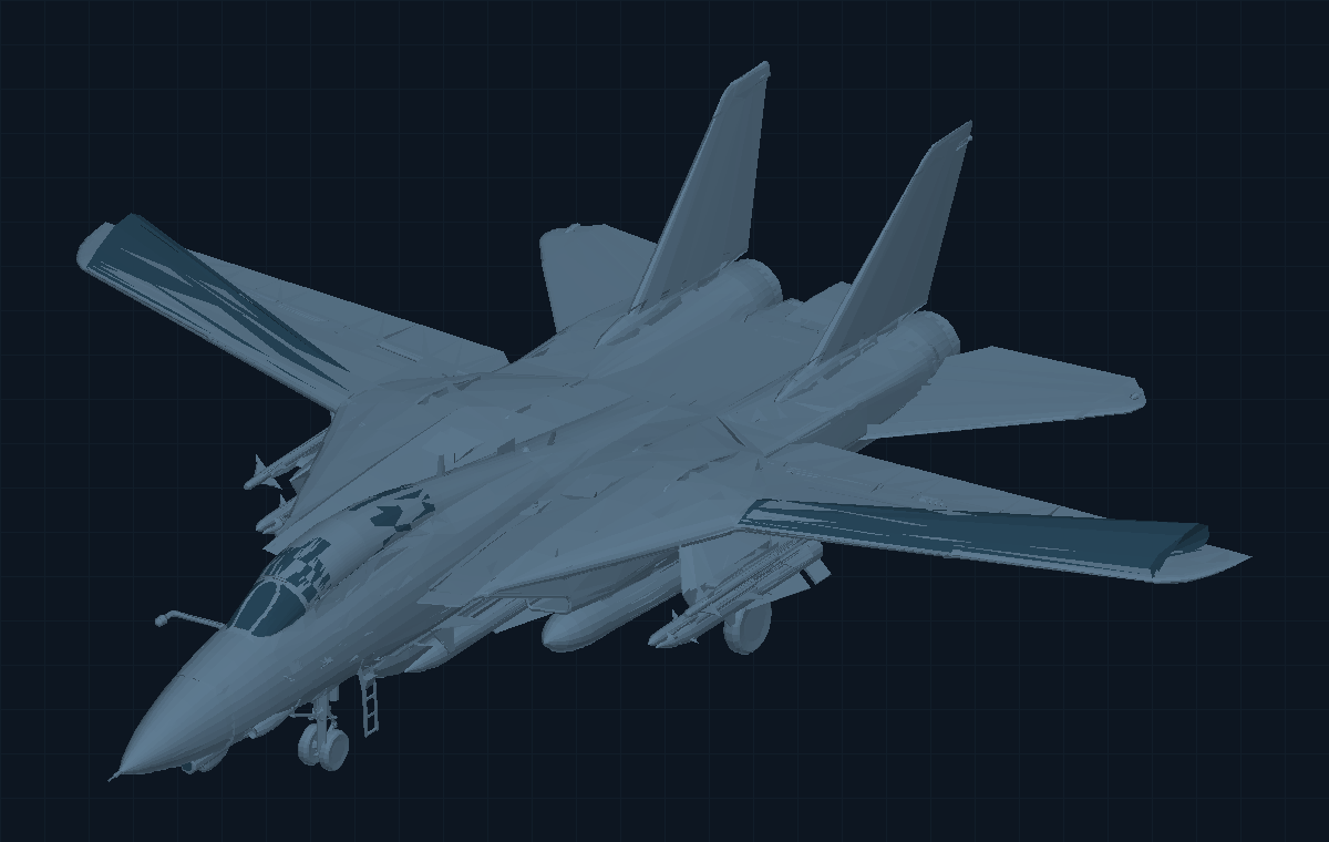 F-14 Tomcat · Quellmodell