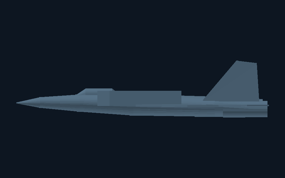 MiG-25 Foxbat · side