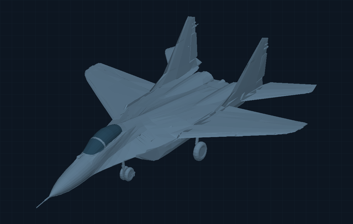 MiG-29 Fulcrum · Quellmodell