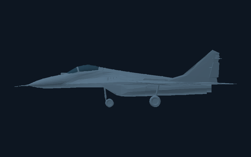 MiG-29 Fulcrum · side