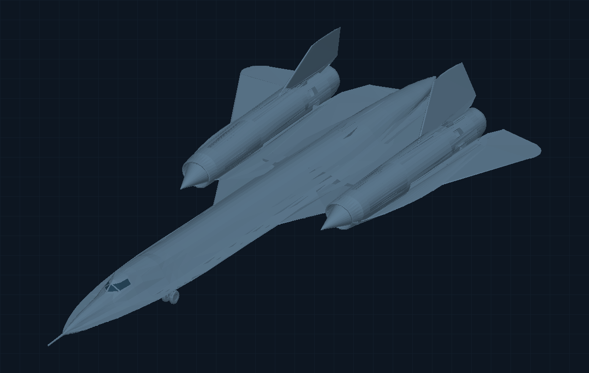 SR-71 Blackbird · Source model