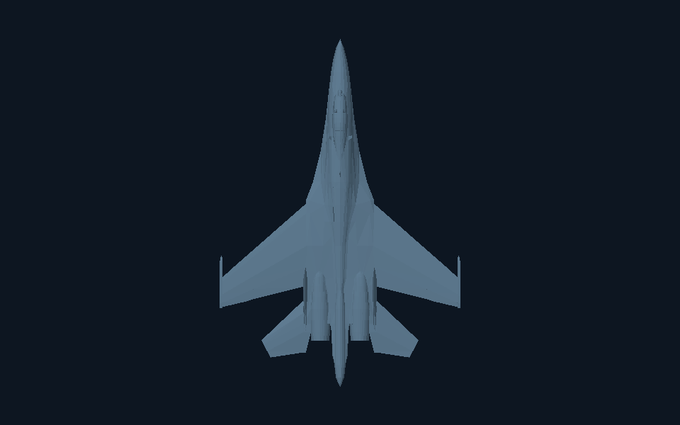 Su-27 Flanker · plan