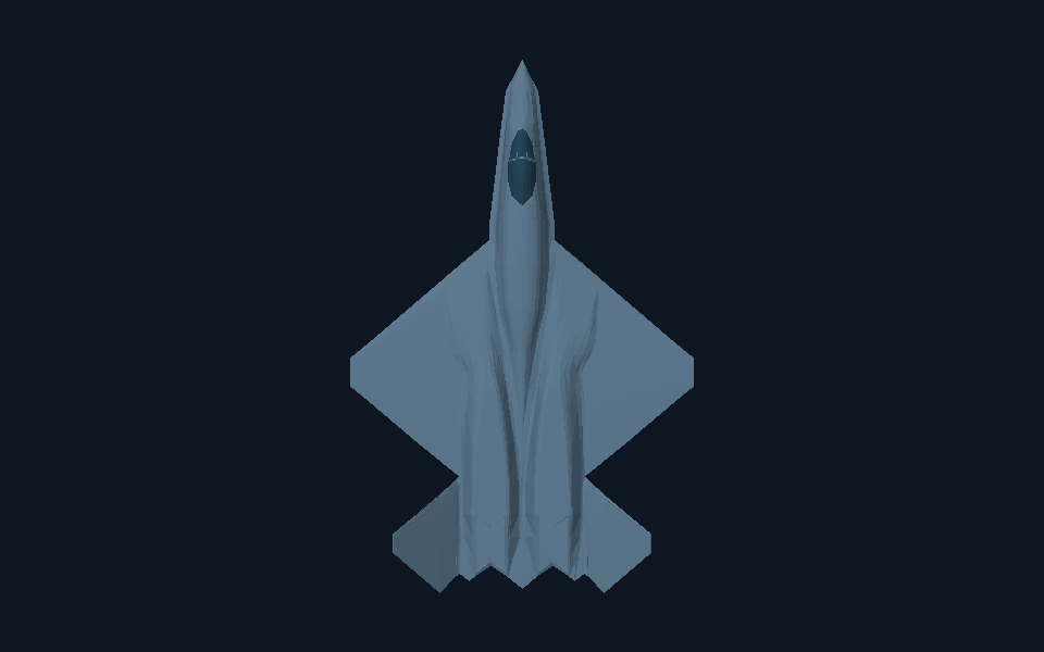 YF-23 Black Widow II · plan